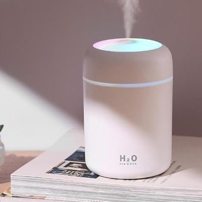 China Color Changing Cool Mist Custom Wholesale Light Ultrasonic Mini Car Air Humidifier LED Logo Air Diffuser Portable USB for sale