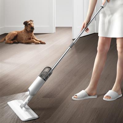 China Sustainable Home Clean Plastic Tank Floor Spray Mop Easy-Use Microfiber Spray Floor Cleaning Mop for sale