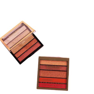 China Hot Selling Waterproof Eyeshadow Matte Vegan Eyeshadow Long Lasting High Dye Makeup Palette for sale