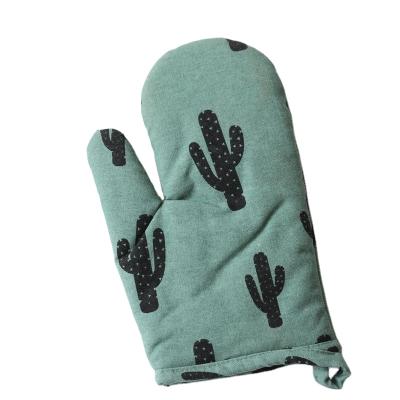 China Wholesale High Quality Hot Resistance Cheap Heat Resistant Oven Mitt For Home Baking Japanese Style for sale