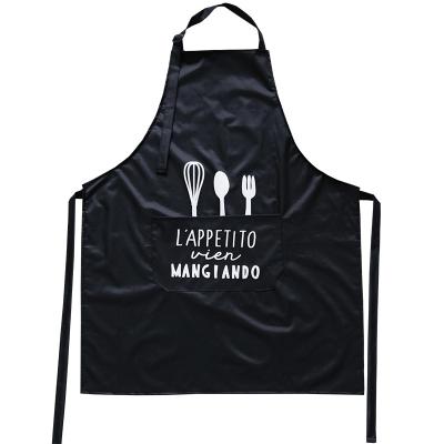 China Eco-Friendly Wholesale Custom Made Simplicity Household Cleaning Waterproof Cooking Sleeveless Kitchen Apron for sale