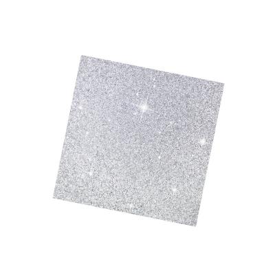 China 40*40cm Stocked Square Rhinestone Dining Mat Resin Rhinestone Placemat For Kitchen Decoration for sale