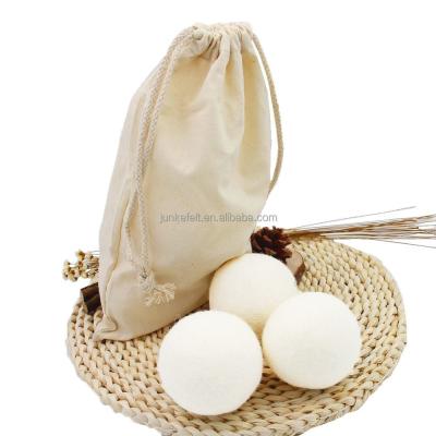 China 2022 Amazon Dryer Laundry Balls Laundry Products Wool Drier Wool Felt Balls For Dryer for sale