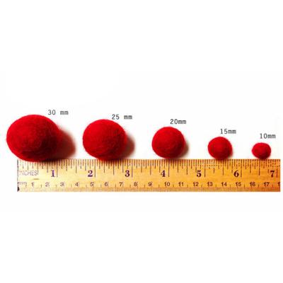 China Home Decor 12.25 Decorative Christmas Wool Felt Ball Decorations Balls for sale