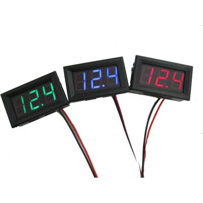 China GYL045-02 DC Voltmeter Ammeter 2 Inch LED Panel Meter Hot Blue DC 0-300V 2A Direct Measurement Current for sale