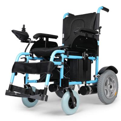 China Aluminum Alloy Handicapped Caremoving Handcycle Electric Power Chair Wheelchair for sale