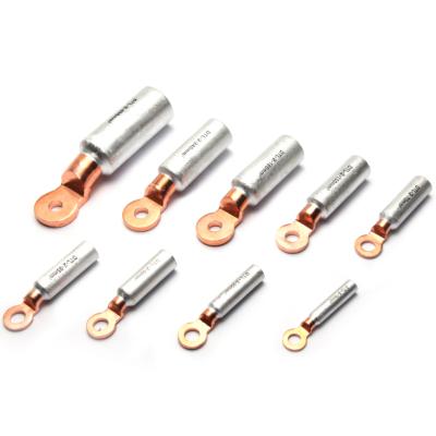 China DTL-2-300 Aluminum Copper Copper And Aluminum Bimetallic Cable Connector Connection For Connecting Conductors for sale