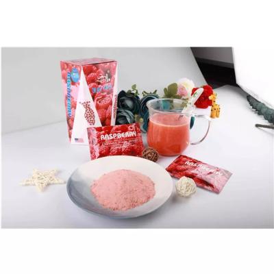 China Low Fat Weight Loss Raspberry Enzyme Fruit Tea Powder , Slimming Chinese Herbal Tea for sale