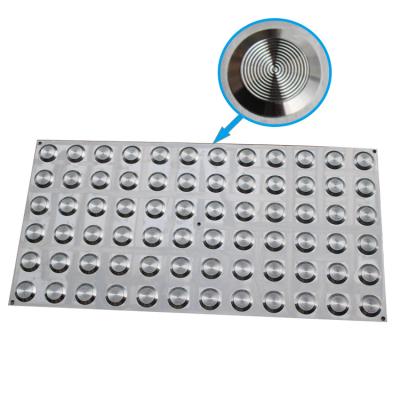 China 300x300mm Surface Tactile Plate Tactile Indicator Plate Stainless Steel Line Plate HY-6008SP for sale