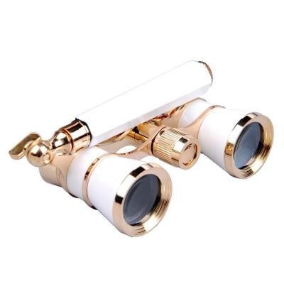 China Customized Metal 3x25 Handheld Opera Binocular, Theater Binoculars 110m/1000m YK-AX254 for sale