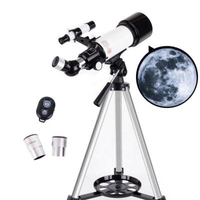 China Handheld Microscope 70mm Aperture 40070 Refractor Astronomical Telescope Kits For Kid Beginners for sale