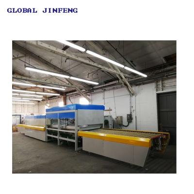 China Building Material Shops Horizontal Flat Glass Tempering Furnace JFG1836 With Convection for sale