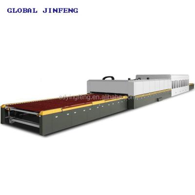 China Building Material Shops JFG 2436 Type Flat Glass Tempering Machine Furnace For Tempered Glass Making for sale