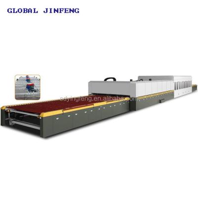 China Save Power JFG 1225 glass to toughen factory tempered glass machine price for sale