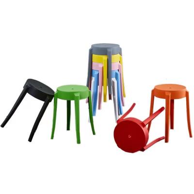 China Storage Around Seat Stackable Steel Stools Without Plastic Back (Multi-Colour) for sale