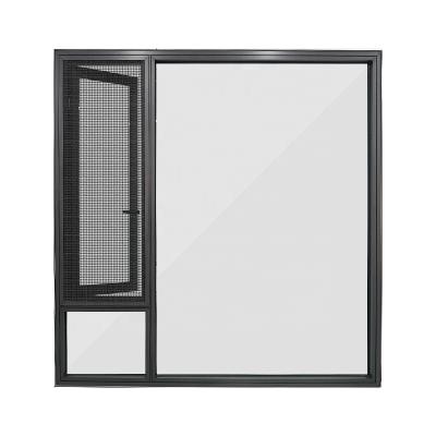 China Latest Aluminum Frame Swing Design Two Way Open Tilt And Turn Aluminum Swing Window for sale