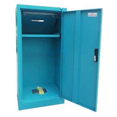 China Outdoor Metal Thrown Recycling Bin Cabinet With Ultraviolet (UV) Light for sale