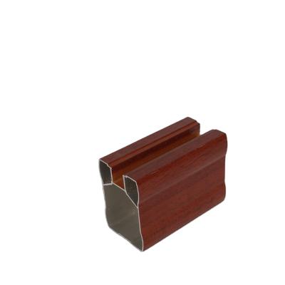 China China Construction Aluminum Extrusion Factory Produce New Design Aluminum Profile Wood Grain Aluminum Profile for sale