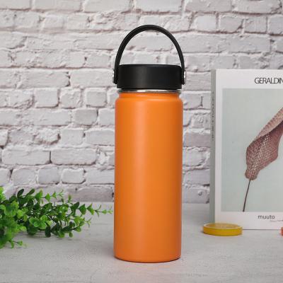 China Sustainable Space Portable 32oz Outdoor Bottle Double Layer Stainless Steel Sports Water Bottle Suitable For Travel Use for sale