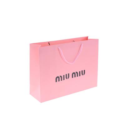 China Custom Recyclable Eco-Friendly Recyclable Shopping Bag Custom Square Bottom Handle Boutique Bag Flat Bottom Paper Board Ivory Card Gift White Paper Bag for sale