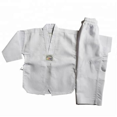 China Polyester/Cotton Martial Arts Wear Uniform Karate Karate Gi Taekwondo Uniform for sale