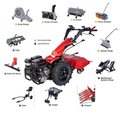 China Widely Used Factory Handle Snow Thrower 13.5HP Gasoline Snow Thrower Snow Removal Machine for sale