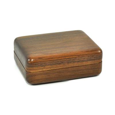 China Handmade Hot Sale Rectangle Natural Rustic Brown Luxury Wooden Box Perfume Box Wooden Jewelry for sale