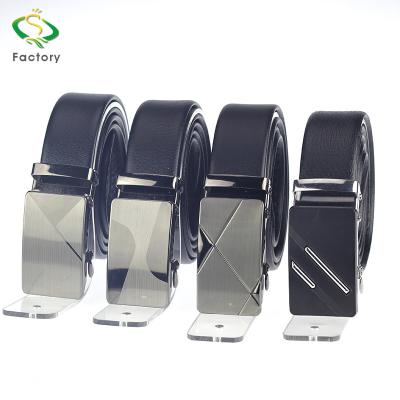 China Wholesale Automatic Buckle PU Leather Belts Men Jeans Belt for sale