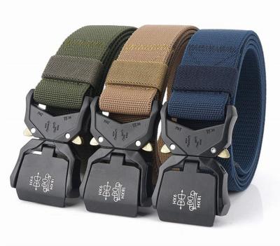 China Outdoor Tactical Quick Release Buckle Belt Elastic Military Belt for sale