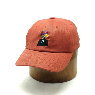 China Custom 100% COMMON Hemp Hat Baseball Cap for sale