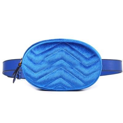 China Fashion / Durable Velvet Waist Bum Belt Bag for sale