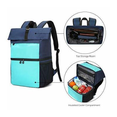 China Waterproof Insulated Cooler Bag Hiking Camping Picnic Thermos Lunch Cooler Backpack for sale