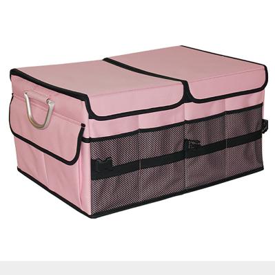 China Collapsible Collapsible Car Trunk Organizer Vehicle Trunk Organizers Collapsible Storage Divider Storage Box for sale