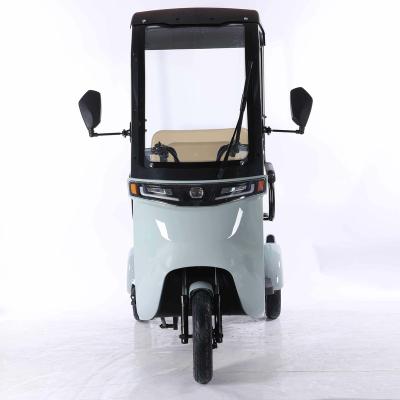 China Passenger Electric Three Wheeler Mobility Scooter Older Kids With Roof 10 3 Wheel Digital Electric 2 Person Foldable For Adults Open for sale