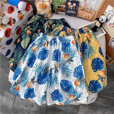 China Anti-wrinkle DK07 2022 Custom Color Printing OEM Knee Length Fashion Summer Casual For Men Beach Shorts for sale