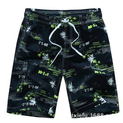 China New Popular Summer Sand Beach Style Anti-wrinkle Casual Fifth Minutes Fashionable Flower Printing Custom Made Man's Shorts for sale