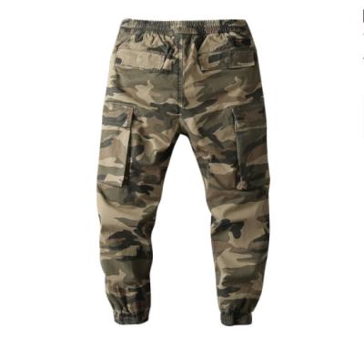 China Wholesale Custom Logo Print Embroidery Men Jogger Cargo Pants Casual Anti-wrinkle Wear Outdoor Winter Camouflage for sale