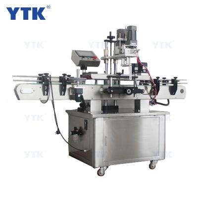 China Food Style Plastic Water Wine Bottle Automatic Linear Screw Capping Machine for sale