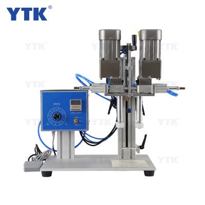 China YTK-XLSGJ-6100 Desktop Food Twist Off Capper Water Bottle Machine Glass Bottle Machine for sale