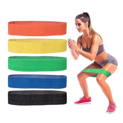 China Custom Printed Gym Durable Wholesale Fitness Logo Stretch Loop Exercise Resistance Band Sets for sale