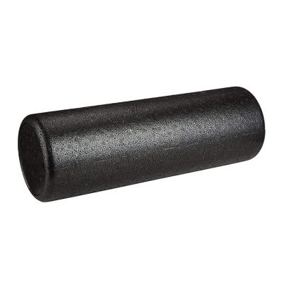 China Custom Deep Massage Printing Muscle Printing Pilates Cloth Yoga Black Round EPP Foam Roller for sale