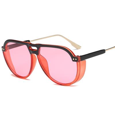 China Colorful Ocean Lens Half Frame Eyewear Fashion Brand Unisex Sunglasses From Fashion Sun Glasses China Manufacturer for sale