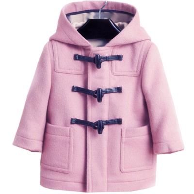 China Breathable Windproof Kids Quilted Jackets Girls Long Coats Kids Winter Clothes Kids Outerwear With Polyester Wadding for sale