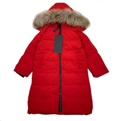 China Anti-Wrinkle Winter Girls Clothes Girls Stripper Jackets Kids Outwear Coated Down 90% White Duck Down +10% Duck Feather Kids Wear for sale