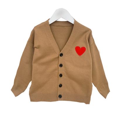 China Autumn Unisex-Child Kids Sweaters Girls Spring Cotton Soft Casual Wear Long Sleeve Breathable Single Breasted Cardigan Boys Knitwear for sale