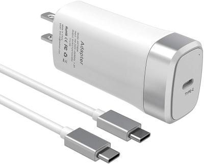 China Type C Wall Charger, 61W USB C to USB C LAPTOP USB Charger with Power Delivery Adapter for 5X/6P Connection, MacBook Pro Nintendo Switch LG for sale