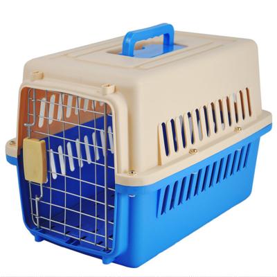 China Sustainable Collapsible Pet Travel Carrier Dog Crate For Transportation for sale