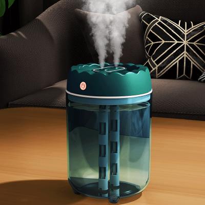 China Commercial Fast Humidification Greenhouse Humidifier 1.8L Humidifier Led Ultrasonic Mute Night Light Air Humidifier for sale