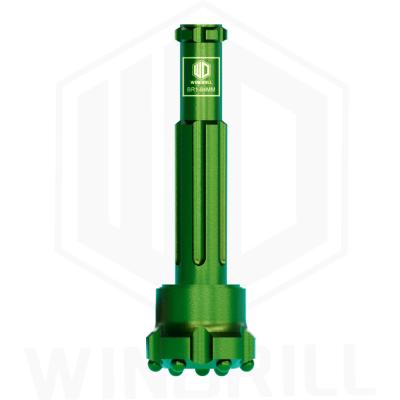 China Water Well Bulorc BR1 DTH button bit BR1-64mm flat face  Medium air pressure DTH drilling bit for sale