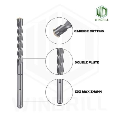 China RC drilling SDS Shank Hammer Masonry drill bits SDS Max drill bits for sale